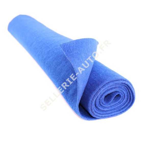 Roulette de moquette acoustique bleu 70/140cm