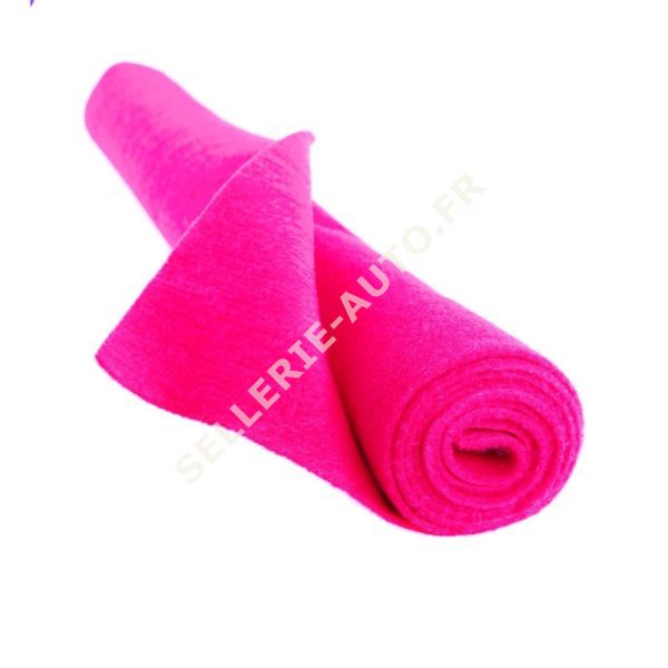 Roulette de moquette acoustique rose 70/140cm