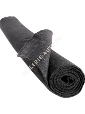 Roulette de moquette acoustique noir 70/140cm