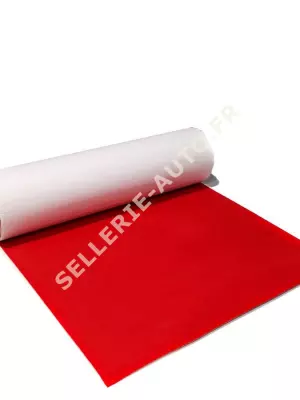 ROULEAU DE MOQUETTE ACOUSTIQUE ADHESIVE ROUGE