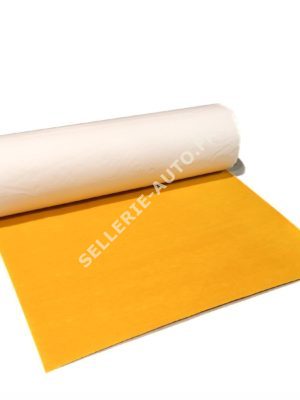 ROULEAU DE MOQUETTE ACOUSTIQUE ADHESIVE JAUNE