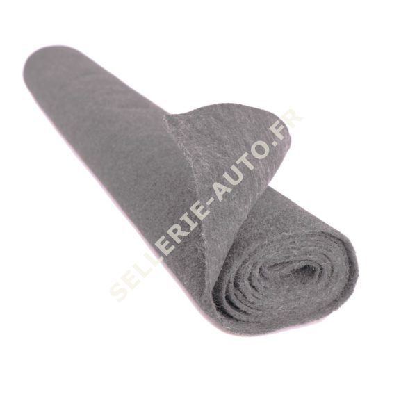 Roulette de moquette acoustique gris foncé 70/140cm