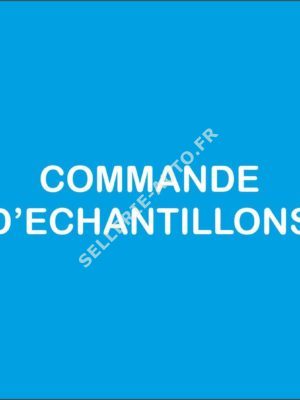 COMMANDE D'ECHANTILLONS